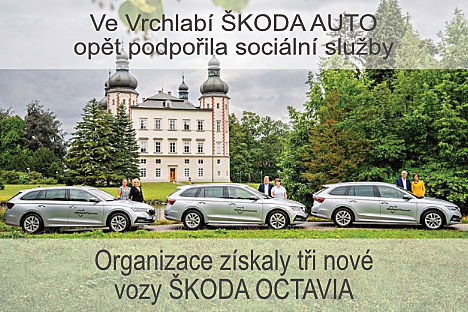 Ve Vrchlabí ŠKODA AUTO opět podpořila sociální služby