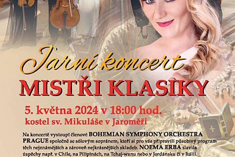 JARNÍ KONCERT: MISTŘI KLASIKY