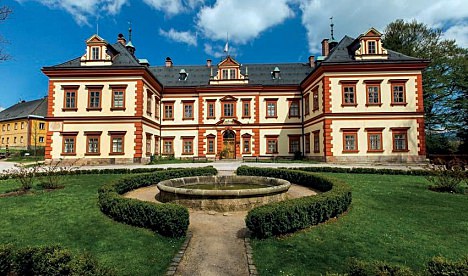 Jilemnice – zámek v místech tvrze