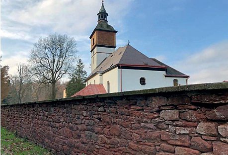 Úpa – místo hradu