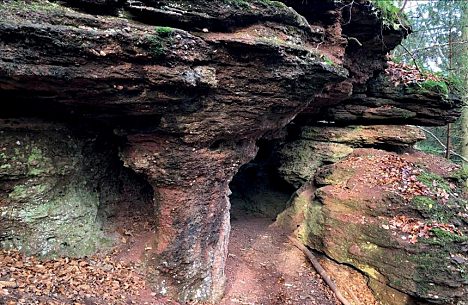 Rechenburk – zbytky hradu