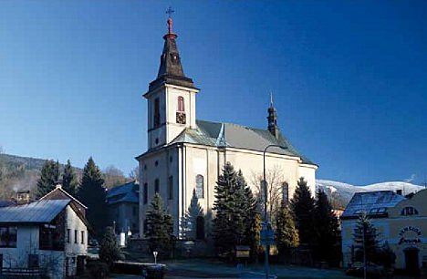 Rokytnice nad Jizerou kostel sv. Michaela