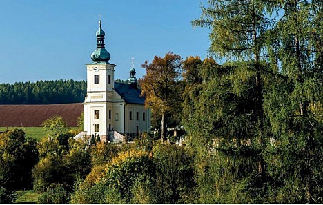 Mříčná – kostel sv. Kateřiny Alexandrijské