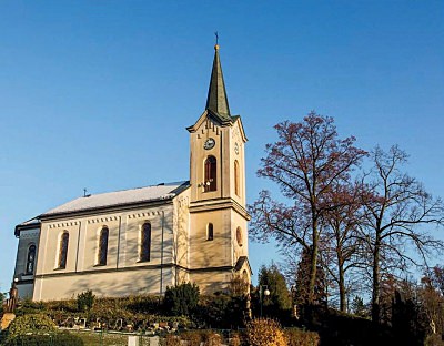 Studenec – kostel sv. Jana Křtitele