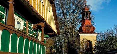 Vrchlabí – kaple v Hořejším Vrchlabí